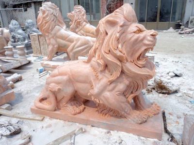 欧式石狮、石雕狮子、麒麟与垦荒牛 经典动物雕塑的艺术与匠心